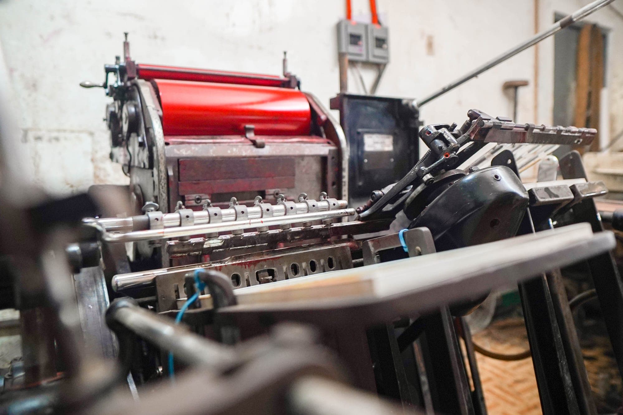 Helicopter Letter Press