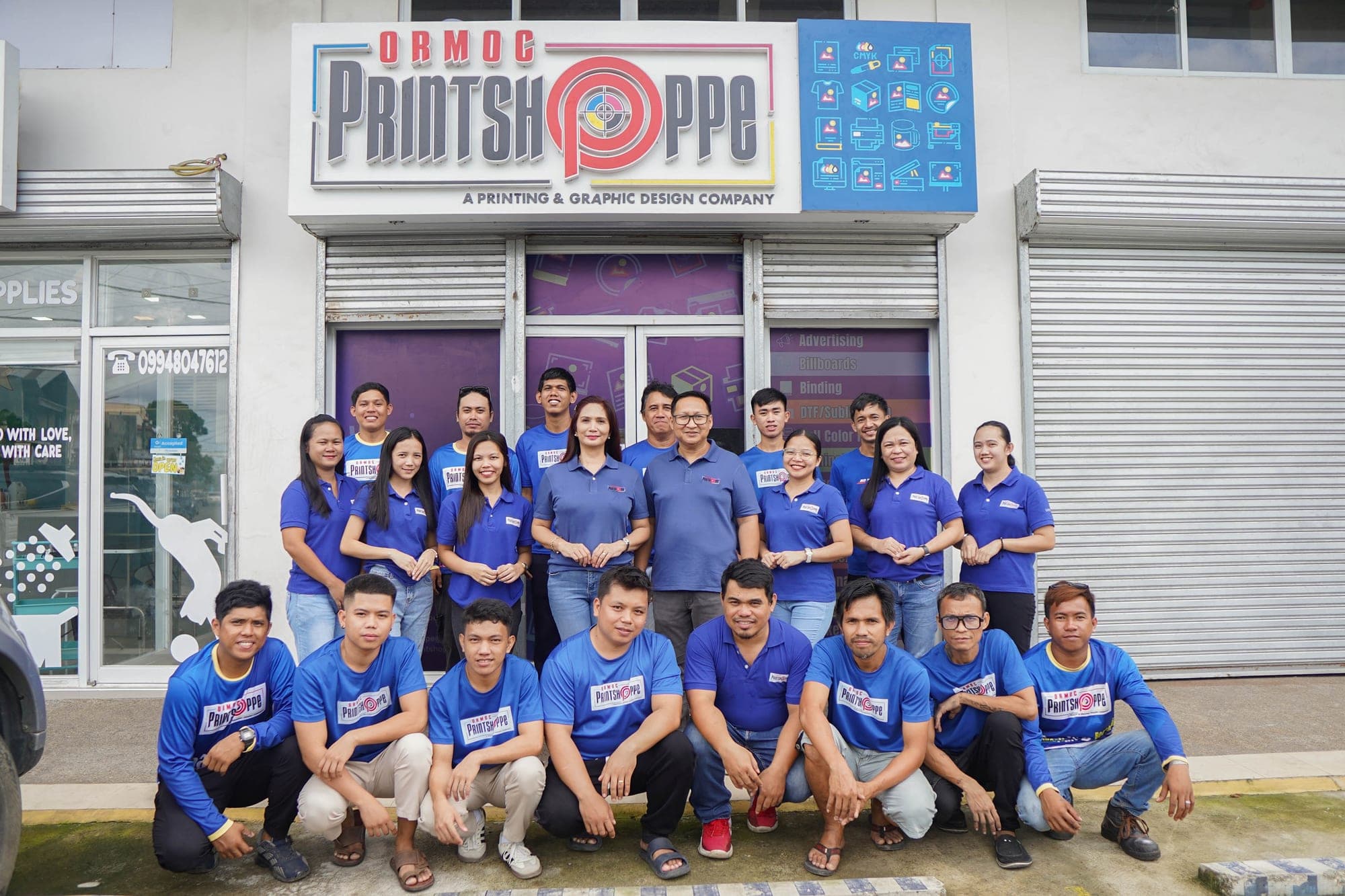 Team photo – Our Team